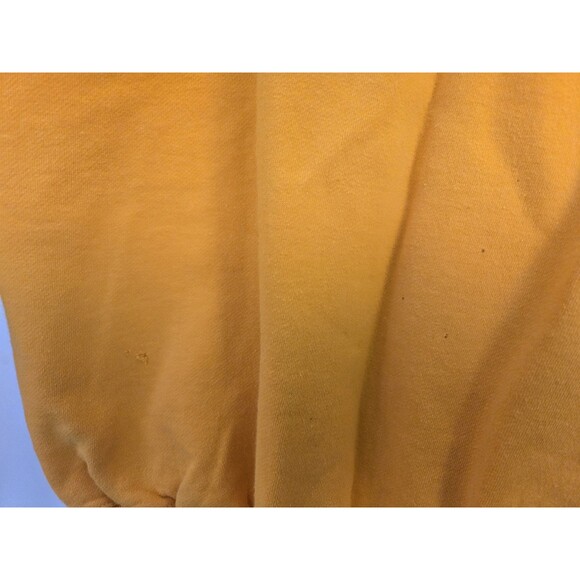 VTG GAP Sweatshirt Mens M Yellow Athletic Sweats Blank Essential 90s Y2K Baggy - Picture 8 of 10